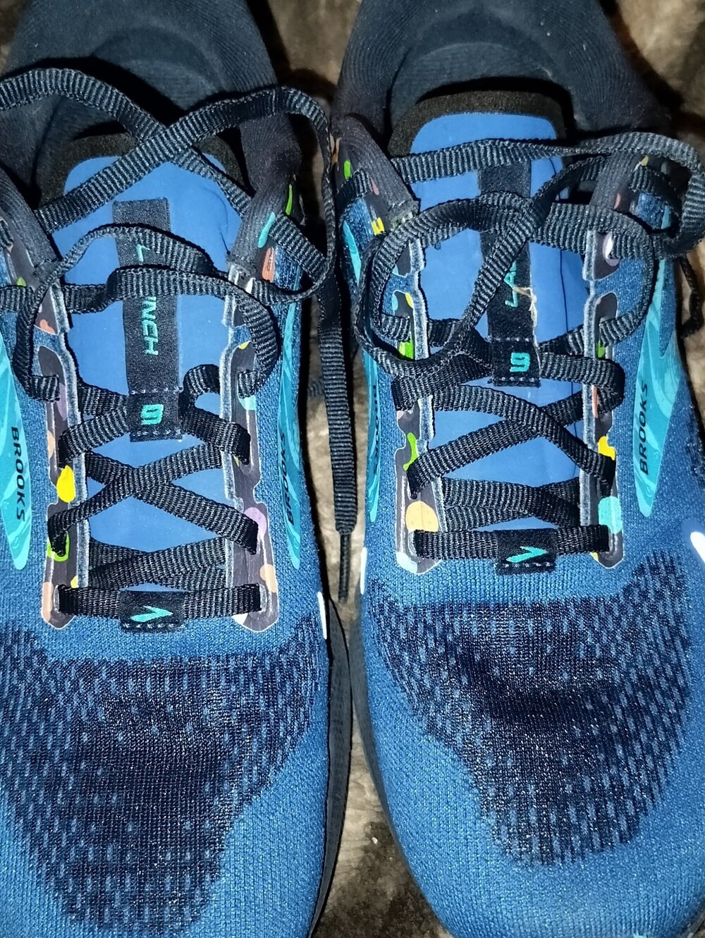 Brooks Women's Blue Teal Athletic Running Shoes